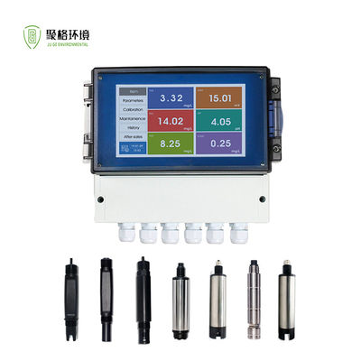 Harga yang bagus OEM Split Type Online Water Quality Analyzer PH ORP Konduktivitas DO COD Amoniac Nitrate Turbidity TSS Analyzer on line