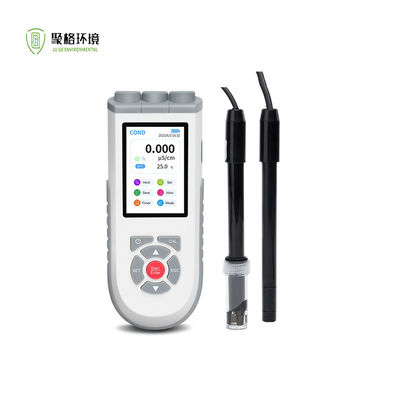 Harga yang bagus Dual Parameter Larut Oksigen dan Konduktivitas Portable Handheld Meter on line